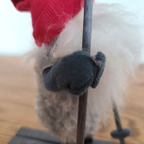 Butticki Swedish Tomte Gnome On Skis Made In Sweden Fabulously Festive Decor - Picture 13 of 16